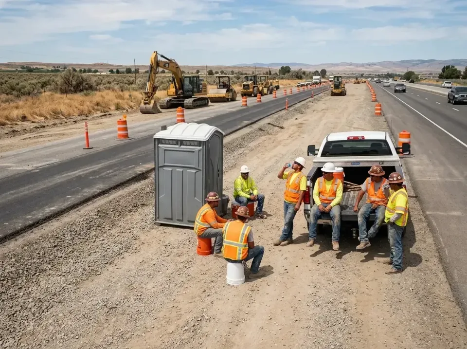 highway-road-construction-crew-007 — frequently asked questions, Porta Potty and Restroom Rentals in Rogers, AR